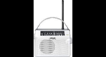 Sangean PR-D6 - Draagbare radio - Wit