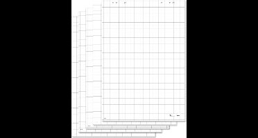 Sigel Flipoverblok Meet Up 80g 68x98cm geruit 5 sets a 20 vel met perforatie