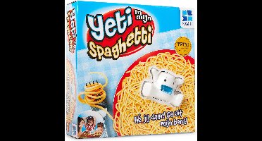 Yeti in mijn Spaghetti - Familiespel - Gezelschapsspel voor kinderen - Houd de yeti op de spaghetti!