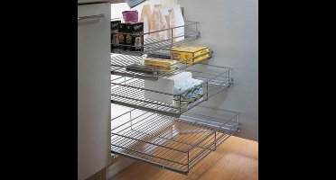 7461 uittrekkorf z.gr.v.kast50 Doeco Inbouwaccessoires