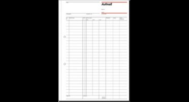 sigel formulierboek Rapport/Regiebericht RP510, A5, blauwpapier, 100 vel