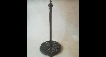 MadDeco - gietijzeren - keukenrolhouder - zwart
