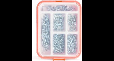 Handy - Spijkers Platkop Set - Assortiment - 475 Stuks