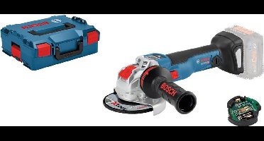 Bosch Professional GWX 18V-10 SC Accu Haakse Slijper 125mm X-LOCK 18V Basic Body In L-Boxx - 06017B0400