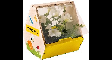 Stanley Jr. Houten Broeikas Bouwpakket - Vanaf 3 jaar - Stevig hout
