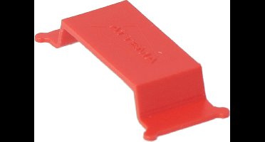 Attema K25 Draadborgclip - Rood - Per 1 stuk(s)
