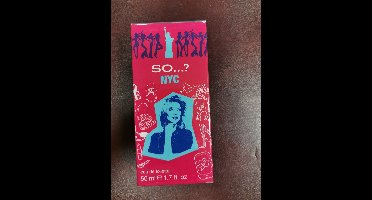 SO...? FRAGRANCE Eau de Toilette NYC
