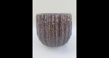 MIca Decorations Luuk pot round grey