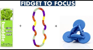 Schoolpakket Klein - Snelafgeleid - Friemelset - Sensorische hulpmiddelen - Fidget - Focus