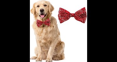 PLENTY GIFTS VLINDERSTRIK HOND PRINT ROOD