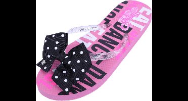 Roze flip-flops met strik Jojo Siwa
