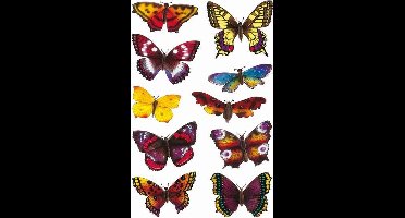 Haza Original Stickers Vlinder 20 Stuks Multicolor