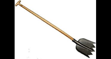 De Wit Spats essen steel 110cm