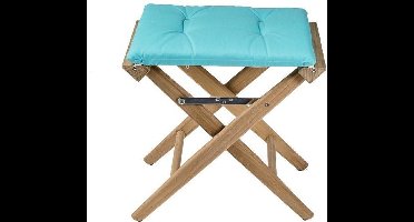 Regisseurskruk DeLuxe met Smaragd Kussenset
