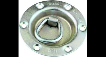 LOAD oogplaat, staal, (bxh) 90x20mm,, el verz
