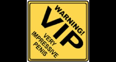 Miko Verkeersbord - VIP