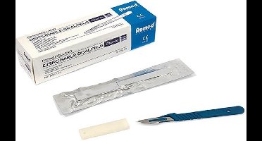 Romed scalpelmesjes met handvat nummer 15 Romed