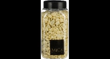 Lichtgeel Decoratie Steentjes 650ml - Mica Decorations