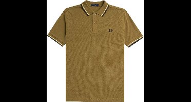 Fred Perry Polo M3600 Bruin W60 - Maat M - Heren