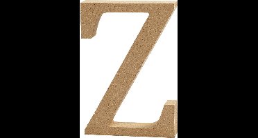 Creotime Houten Letter Z 8 Cm