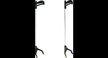 Cepewa Afvalgrijper - 12x stuks - met magneet - 75 cm - grijphulp