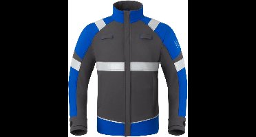 HAVEP Softsh. 5-Safety Image+ 50384 - Charcoal/Korenblauw - S