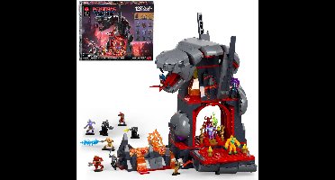Mattel Masters of the Universe Mattel Brick Shop Construction Set Snake Mountain Construction kits