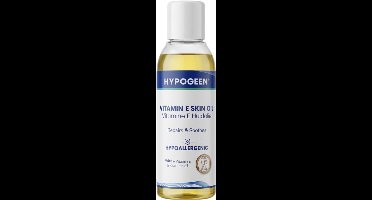 Hypogeen Vitamine E Huidolie – Natuurlijk – 125 ml – Vitamine E Olie voor gezicht, huid en haar