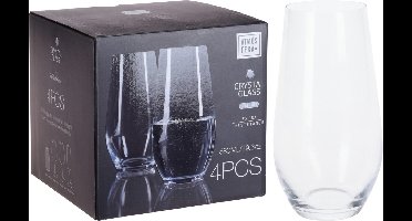 Atmos Fera Kristal waterglas 580ml 4 stuks