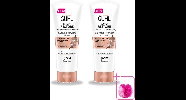 2 x Guhl - Conditioner - Bond+ Restore - 200 ml - Bulkverpakking - Herstel haar - Krachtig haar