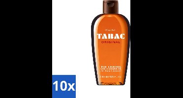 10 x Tabac Original - Douchegel - Milde reiniging - 400 ml - Voordeelverpakking - 10 stuks