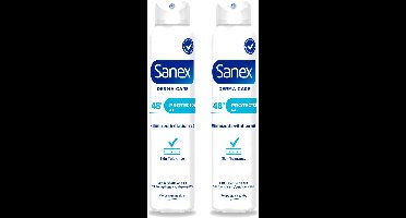2 x Sanex – Deodorant Spray – Dermo Protector – 200 ml - Voordeelverpakking - 2 stuks