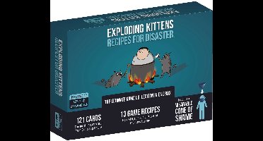 Exploding Kittens Recipes for Disaster - Engelstalig Kaartspel