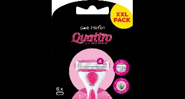 Wilkinson Sword Intuition Quattro For Women - 6 navulmesjes