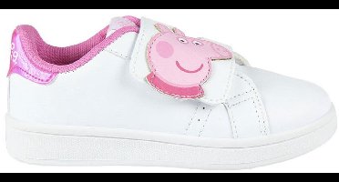 Cerda Group Sporty Classic Peppa Pig Velcro Schoenen Wit EU 27 Meisjes