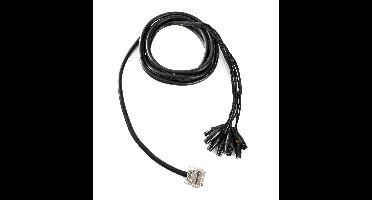 MUSIC STORE Multicore/Studio 8/ DB25-XLRf 5m - Analoge multicore kabel