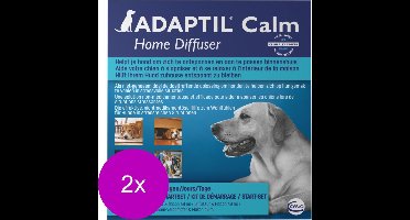 Adaptil Calm Verdamper Hond + Vulling - Anti stressmiddel - 2 x 48 ml 1 Maand