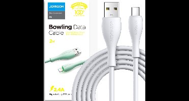 Joyroom - USB - USB Type C kabel - 3 - A - 1 - m - wit - (S-1030M8)