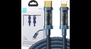 Joyroom - kabel - USB Type C - Lightning PD 20W 2m blauw - (S-CL020A20-blauw)