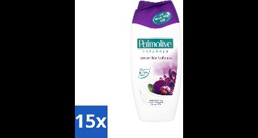 15 x Palmolive Naturals - Douchecrème - Onweerstaanbaar Zacht - 250 ml - Douchegel Orchidee Melk - Hydraterende Douchegel - Verzorgende Douchegel - Douchegel Voor Gevoelige Huid - Douchegel Voor Alle Huidtypes