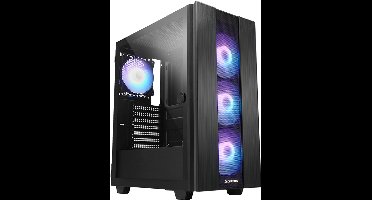 Chieftec HUNTER 2 serie - ATX Behuizing - ARGB - Geharde Glaspaneel - Zwart