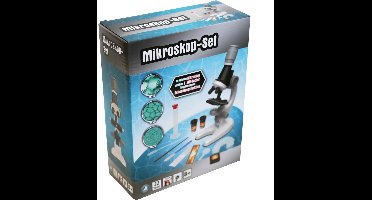 Vedes microscoop set speelgoed - 14-delig onderzoek speelgoedset.