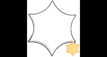 Orion - Stalen Koekjesvorm - Stervorm - 5.5cm