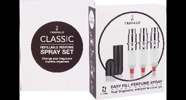 Travalo hd black set of 3