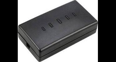 interBär 8122-004.01 LED-snoerdimmer Zwart uit/aan Schakelvermogen (min.) 4 W Schakelvermogen (max.) 160 W 1 stuk(s)