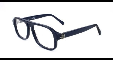 Moncler ML5198 Shiny blue 54/16/145 MAN Brilmonturen