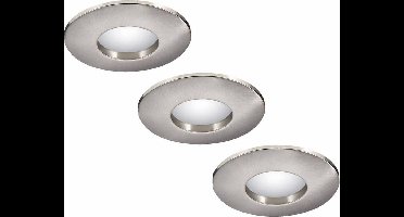 Inbouwspots badkamer - HOFTRONIC™ LED - Dimbaar - 5W - Warm Wit - 3 spots