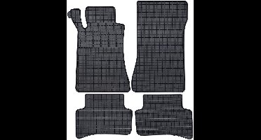 Rubbermatten Mercedes C-klasse (W203) 2000-2007 (complete set) - Petex