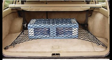 HP Autozubehör 19.298 Bagage- en kofferbaknet Geschikt voor model Universeel (l x b) 90 cm x 50 cm Zwart