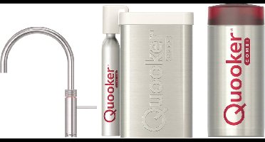 Quooker Fusion Square RVS met Combi Boiler + CUBE